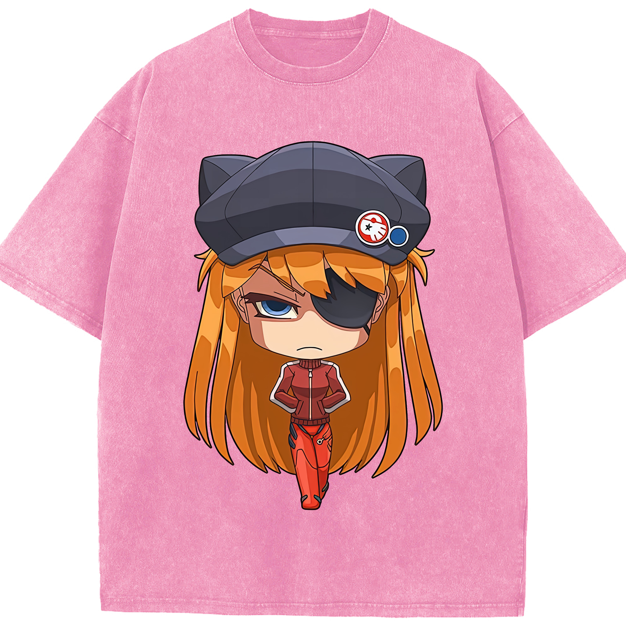 （画像用） EVA 新世紀エヴァンゲリオン 綿100% ヴィンテージ風 半袖Tシャツ（フロントプリント）